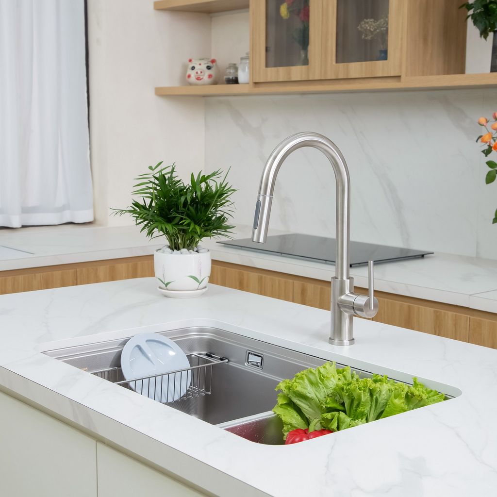 Chậu rửa bát Kluger KO7847FS Plus