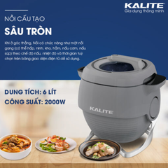 Nồi cơm điện tử Kalite GALAXY 6L cao tần
