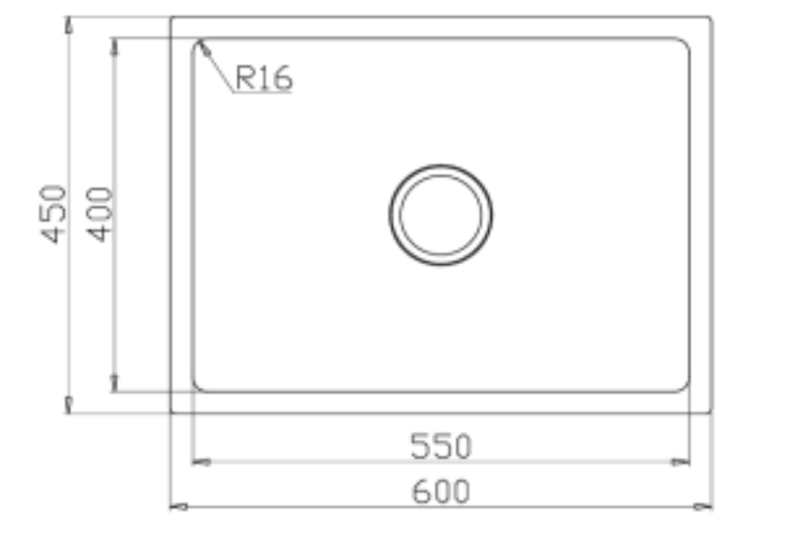 Chậu rửa chén Kluger KU6045FS
