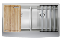 Chậu rửa bát Konox Workstation Sink – Apron Sink KN8751DA Curve