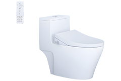 Bồn cầu Caesar C1356F kết hợp nắp thông minh TAF512H