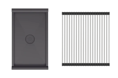 Cuộn lưới kim loại Hafele 567.25.830 và Chậu rửa nhỏ Hafele 567.24.495