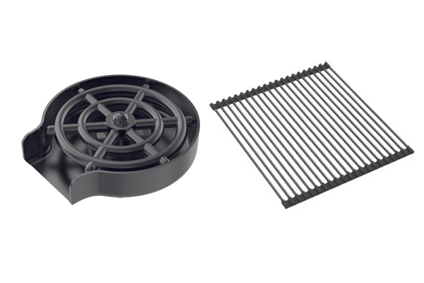 Lưới cuộn inox Hafele 567.24.493 và Máy rửa ly Hafele 567.24.506