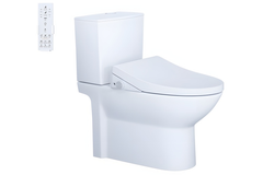 Bồn cầu Caesar CD1340 kết hợp nắp thông minh TAF512H