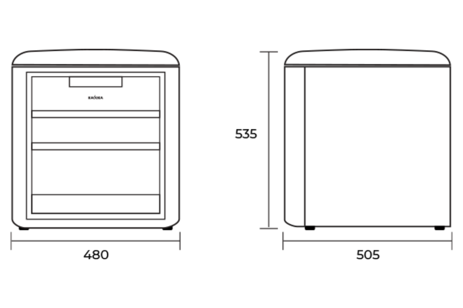 Tủ rượu Kadeka KP115ER