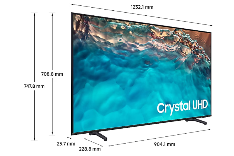 Smart Tivi 55 inch Crystal UHD 4K BU8000 Samsung UA55BU8000KXXV