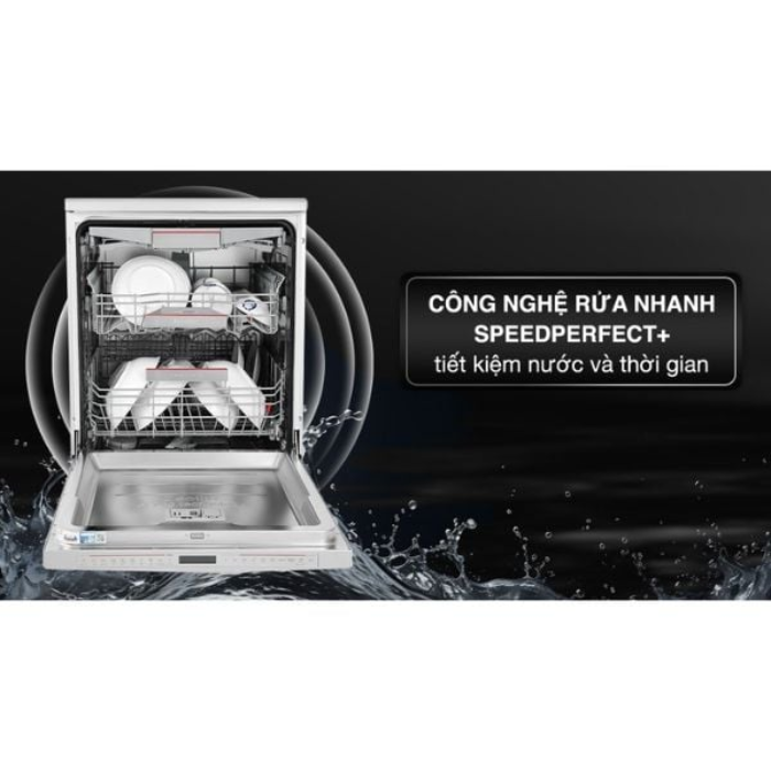 Máy rửa chén Bosch SMS8YCI01E độc lập Series 8, 14 bộ, Home connect