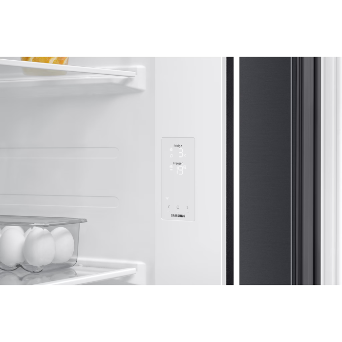 Tủ lạnh Samsung RS70F65Q3FSV Bespoke AI Side by Side 655 lít màu đen