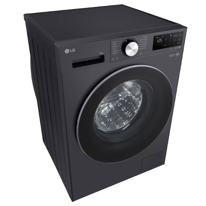 Máy giặt LG FX1412N5G AI DD™ Inverter 12kg than ánh kim