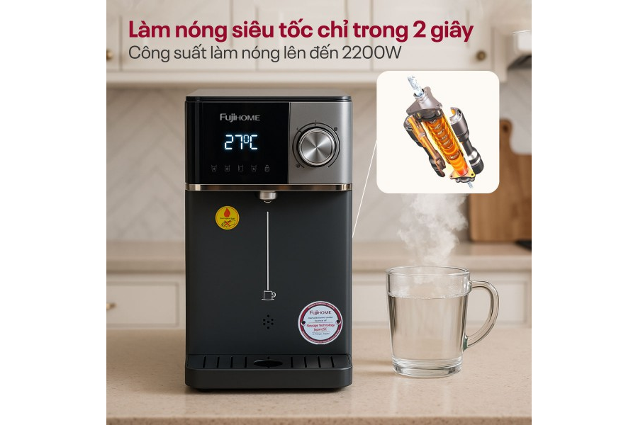 Máy lọc nước RO Fujihome WP302C