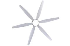 Quạt trần Asia Lighting QT20-TB-01 6 cánh màu trắng bạc