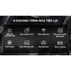 Máy rửa chén Bosch SMS6ZCI49E Series 6 độc lập