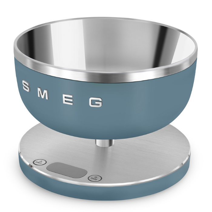 Cân điện tử Smeg KSC01SBMWW màu xanh dương storm matt