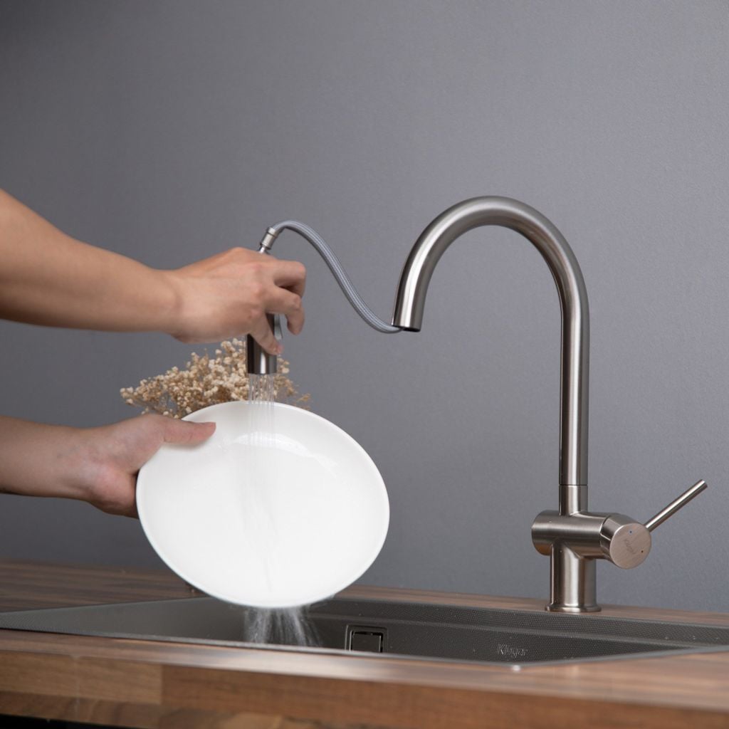 Vòi rửa bát Kluger KLF0008SS