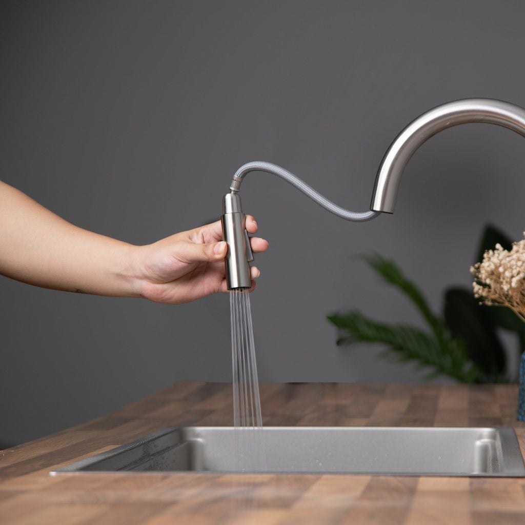 Vòi rửa bát Kluger KLF0008SS