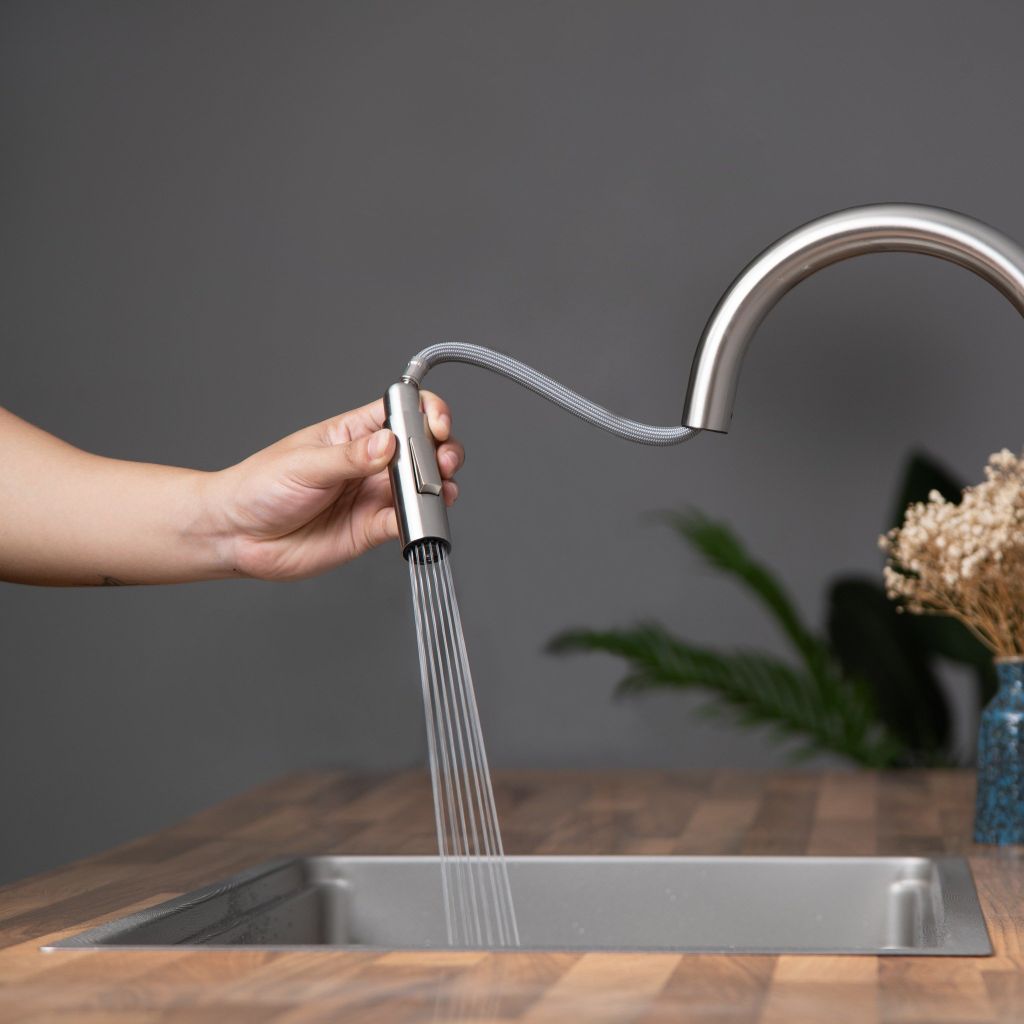 Vòi rửa bát Kluger KLF0008SS