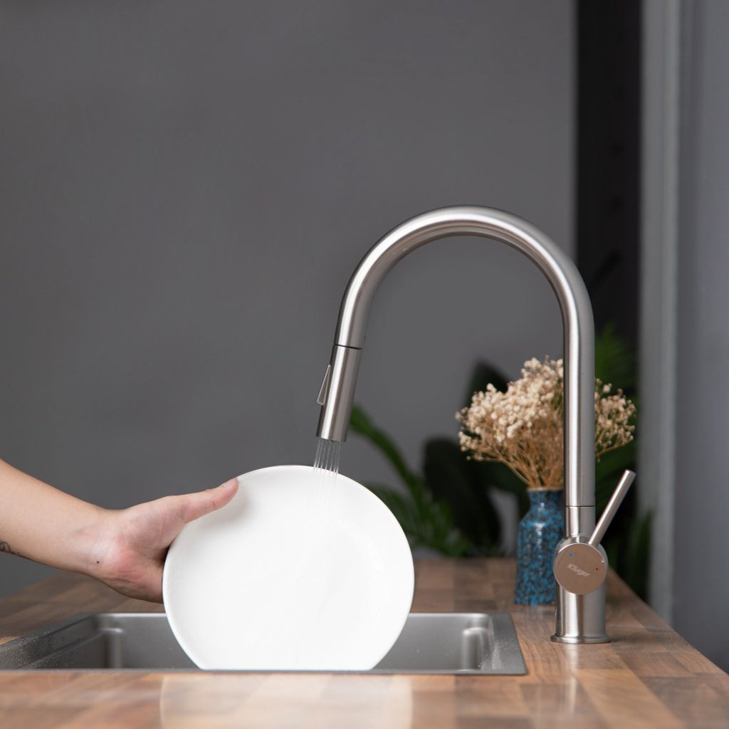 Vòi rửa bát Kluger KLF0008SS