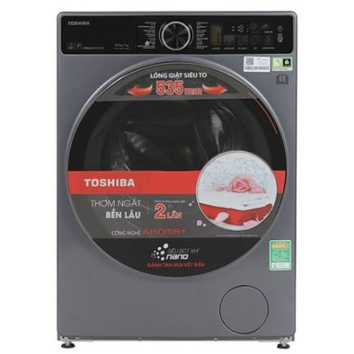 Máy giặt Toshiba TW-T25BZU115MWV(MG) Inverter 10.5 kg