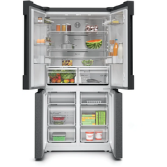 Tủ lạnh Bosch KFN96AXEA Serie 4 646 lít màu đen inox
