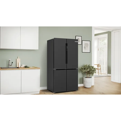 Tủ lạnh Bosch KFN96AXEA Serie 4 646 lít màu đen inox
