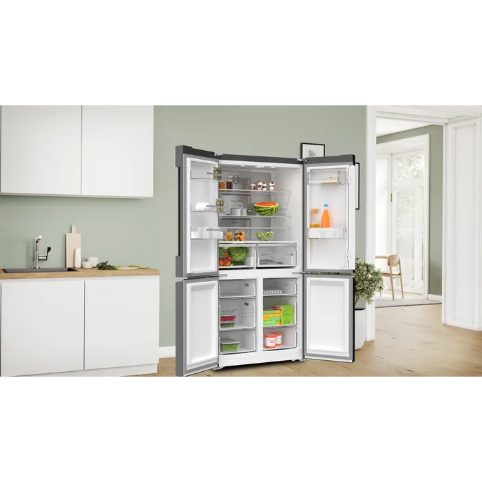 Tủ lạnh Bosch KFN96AXEA Serie 4 646 lít màu đen inox