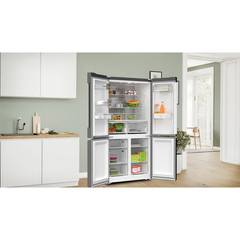Tủ lạnh Bosch KFN96AXEA Serie 4 646 lít màu đen inox