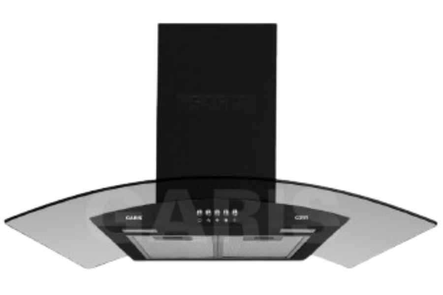 Máy hút mùi Garis G3117 kính cong