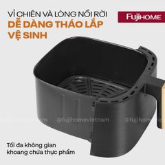 Nồi chiên không dầu Fujihome A8DG1 8 Lít