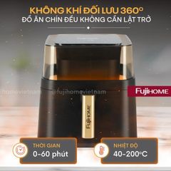 Nồi chiên không dầu Fujihome A8DG2 8 Lít