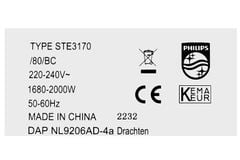 Bàn ủi hơi nước đứng Philips STE3170/80