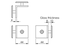 Bản lề 90° – Imundex 712.12.572