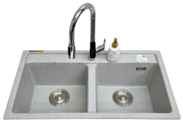 Chậu rửa chén Bossco BC-RT9050XKS 2 hộc