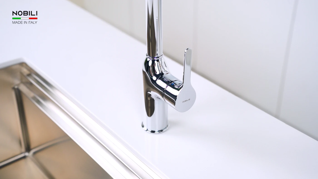 Vòi rửa chén Nobili RING NB132 nóng lạnh