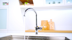 Vòi rửa chén Nobili RING NB132 nóng lạnh