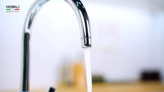 Vòi rửa chén Nobili SORA NB164 nóng lạnh 3 đường nước