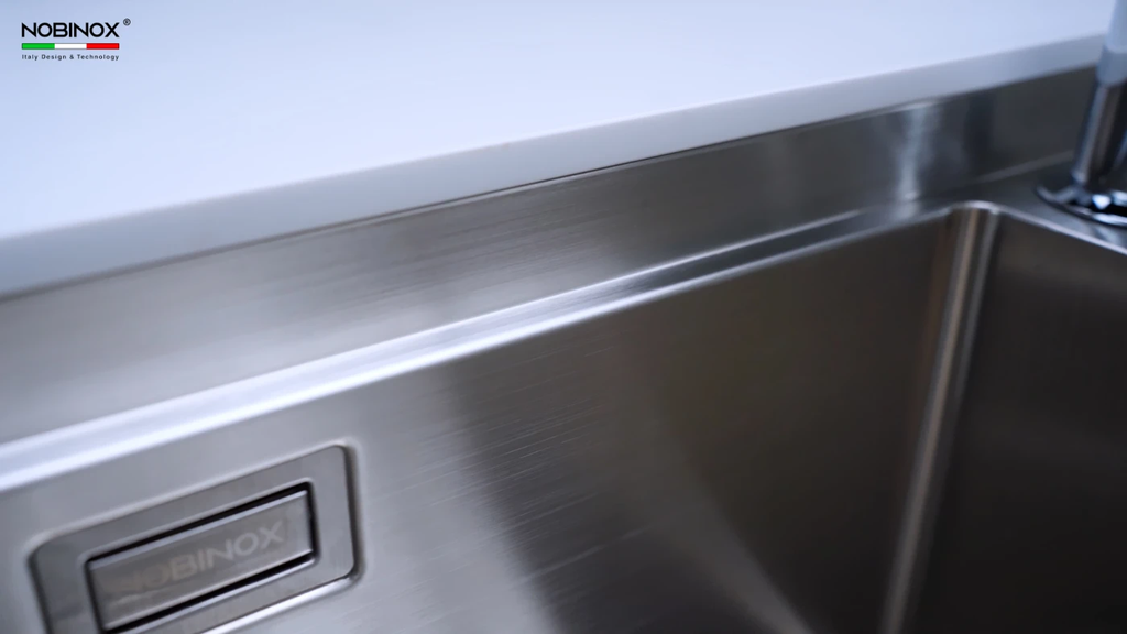 Chậu rửa chén Nobinox RAZIA NJ577 2 hộc