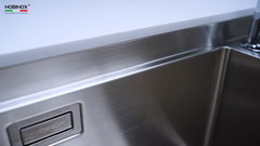 Chậu rửa chén Nobinox RAZIA NJ577 2 hộc