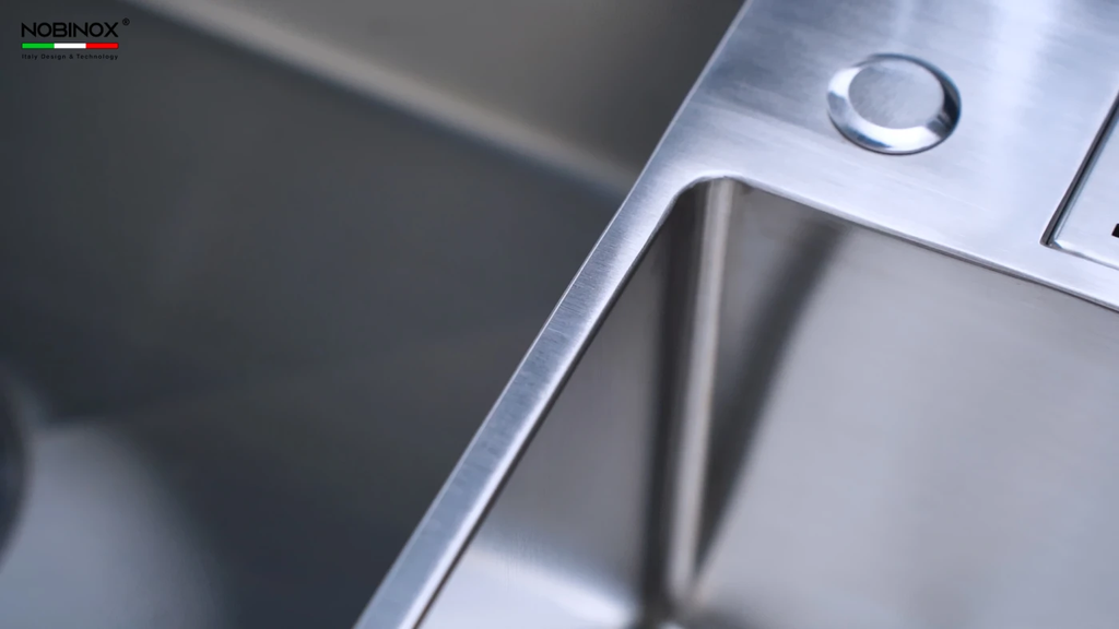 Chậu rửa chén Nobinox RAZIA NJ577 2 hộc