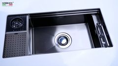 Chậu rửa chén Nobinox LUMIA NJ511B 1 hộc