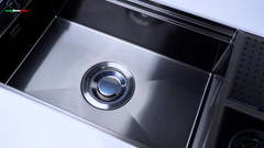 Chậu rửa chén Nobinox LUMIA NJ511B 1 hộc