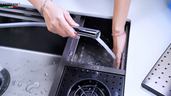 Chậu rửa chén Nobinox LUMIA NJ511B 1 hộc