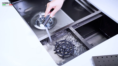 Chậu rửa chén Nobinox LUMIA NJ511B 1 hộc