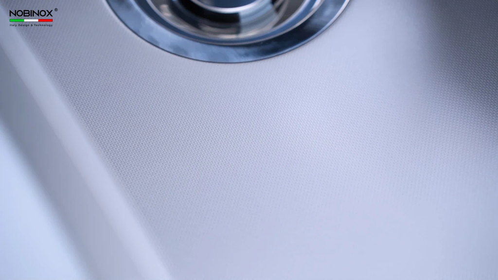 Chậu rửa chén Nobinox LIRA NJ564D 1 hộc