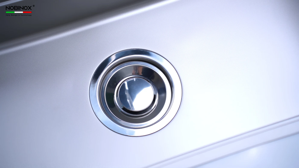 Chậu rửa chén Nobinox LIRA NJ564D 1 hộc