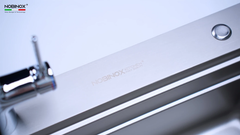 Chậu rửa chén Nobinox LIRA NJ564D 1 hộc