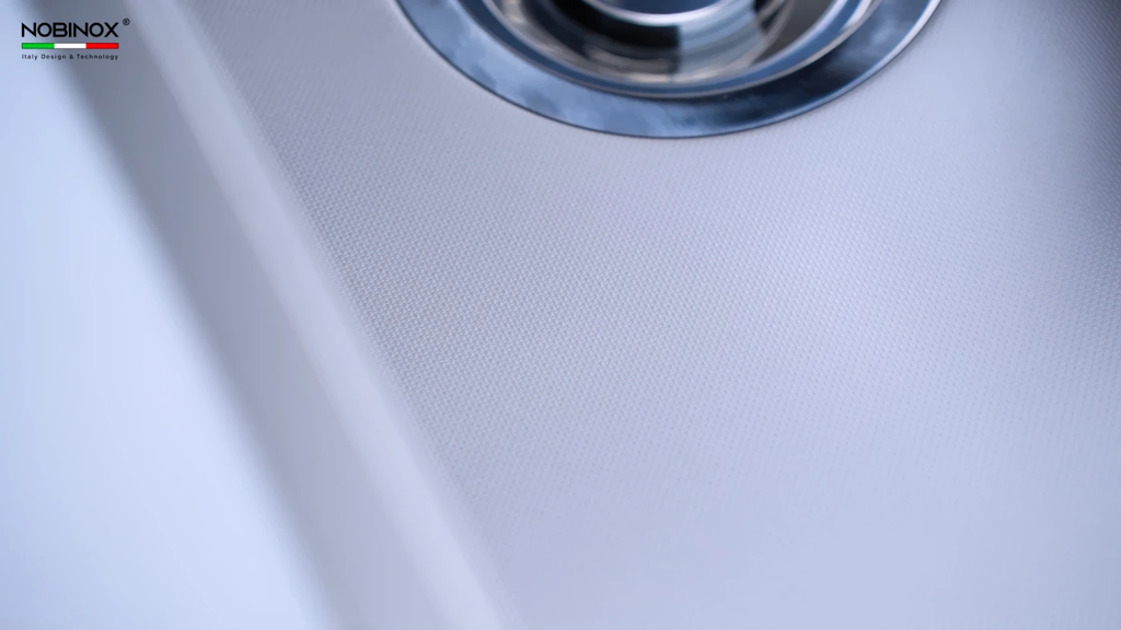 Chậu rửa chén Nobinox LIRA NJ564D 1 hộc