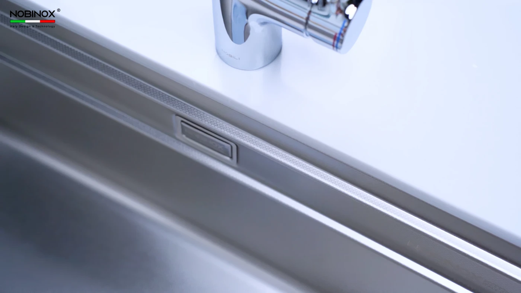 Chậu rửa chén Nobinox LIRA NJ566D 1 hộc