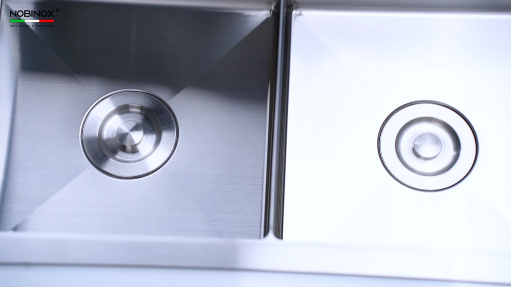 Chậu rửa chén Nobinox LUMIA NJ522 2 hộc