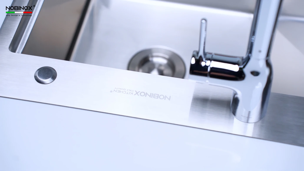 Chậu rửa chén Nobinox LUMIA NJ522 2 hộc