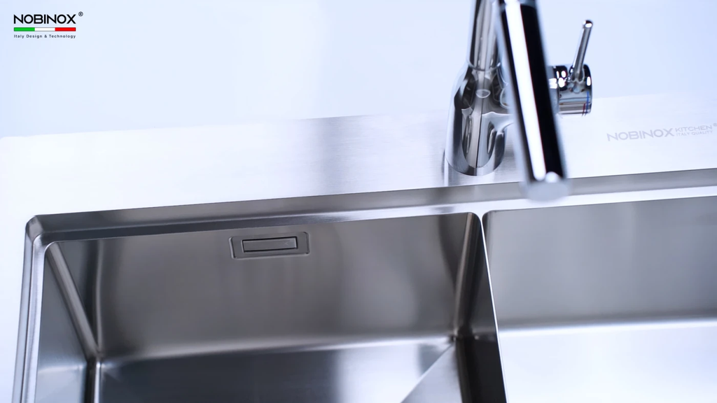 Chậu rửa chén Nobinox LUMIA NJ522 2 hộc